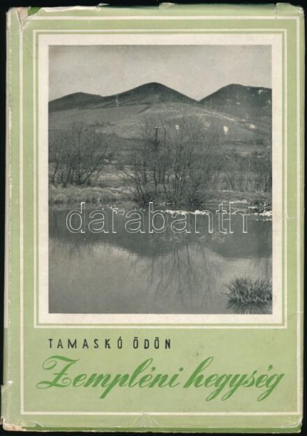 Tamaskó Ödön: Zempléni hegység. Magyar Tájak. Bp., 1958, Bibliotheca. Fekete-fehér fotókkal illusztrálva, térképmelléklettel. Kiadói félvászon-kötés, kissé sérült borítóval, sérült kiadói papír védőborítóban. Megjelent