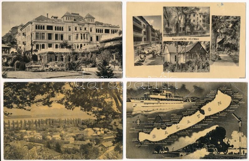 BALATON - 55 db modern képeslap