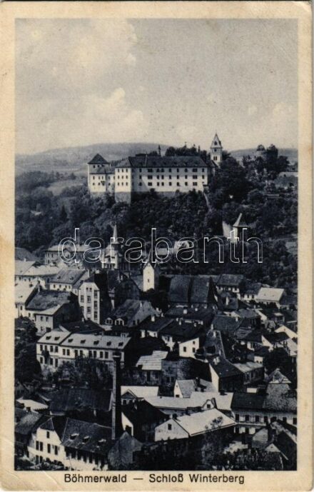 Vimperk, Winterberg; Schloss Winterberg / castle (EB)