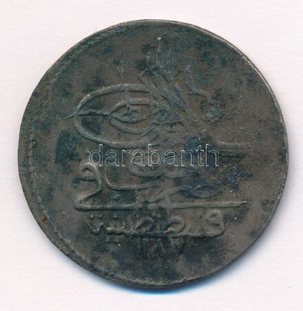 Oszmán Birodalom 1773-1780. (1187.) Kurus Ag (16,08g) T:3 Ottoman Empire 1773-1780. (1187.) Kurus Ag (16,08g) C:F Krause KM#396