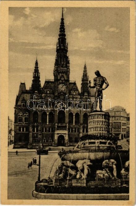 Liberec, Reichenberg; Rathaus / town hall