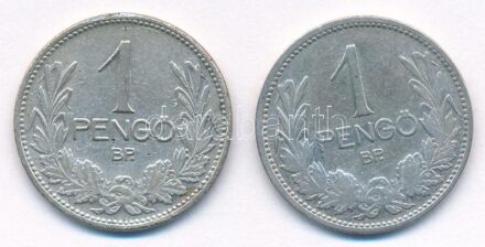 1926-1927. 1P Ag (2x) T:2,2- Adamo P6