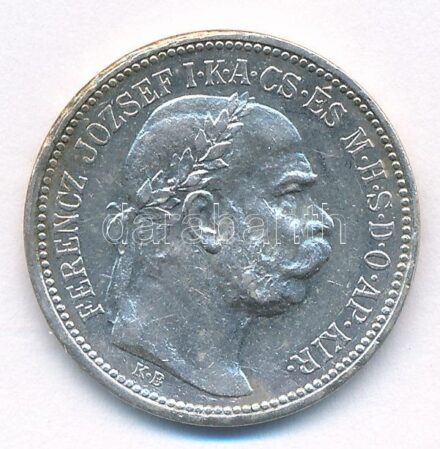 1916KB 1K Ag 'Ferenc József' T:1-,2 Adamo#K5.1