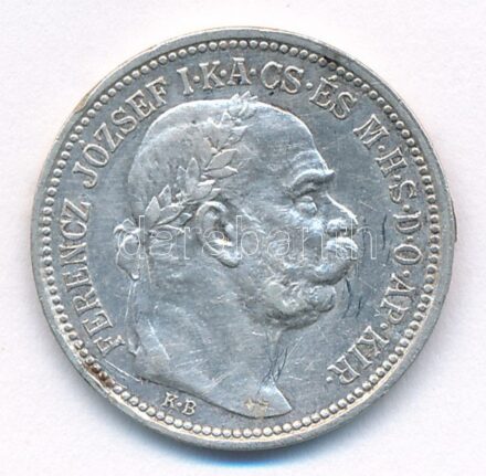 1915KB 1K Ag 'Ferenc József' T:2 Adamo K5.1