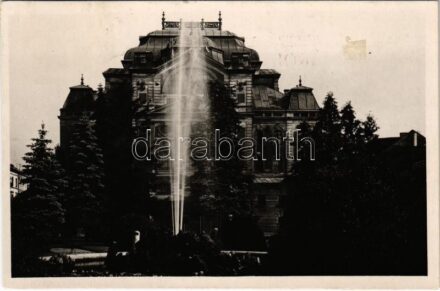 1938 Kassa, Kosice; Divadlo / színház / theatre + 'Üdvözlet a felszabadult Kassáról 1938. november 10-én' '1938 Kassa visszatért' So. Stpl.