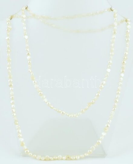 Tenyésztett gyöngy nyaklánc 88cm