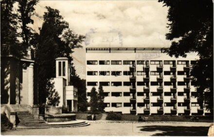1951 Trencsénteplic, Trencianske Teplice; Liecebny ústav NP 'Machnác' / fürdő, üdülő / spa (EK)