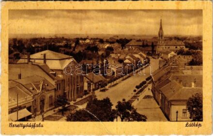 1947 Berettyóújfalu, látkép (fa)