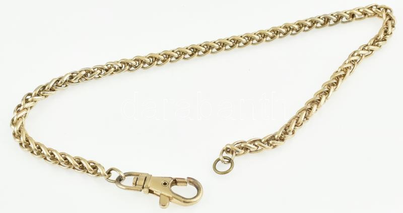 Fém óralánc, h: 45 cm