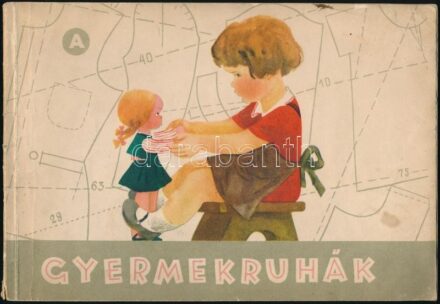 Gyermekruhák. Mit készíthetünk maradékból, alakításból. Szerk.: Faragó Ilona. Bp., (1953), Könnyűipari Könyv- és Folyóiratkiadó Vállalat. Ábrákkal gazdagon illusztrált. Kiadói papírkötés, kissé sérült, foltos borítóval,