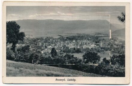 1941 Rozsnyó, Roznava; leporelló / leporellocard (gyűrődések / creases)