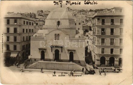Algiers, Alger; La Sinagogue / synagogue. Judaica (EB)