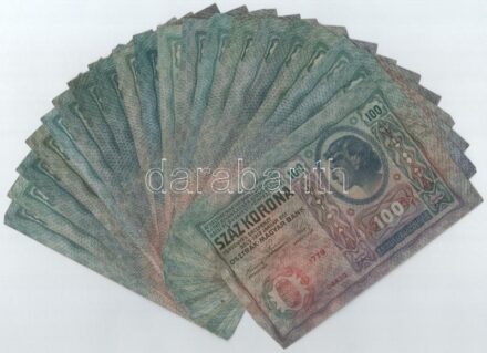 1912. 100K (20x) T:III,III- Adamo K28