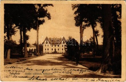 1916 Temesvár, Timisoara; Erdőőri szakiskola, Vadászerdő / forestry school