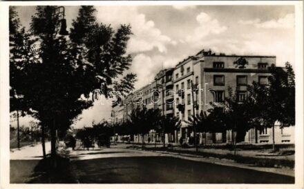 Újvidék, Novi Sad; Horthy Miklós sugárút. Zima Károly és Társa kiadása / street view