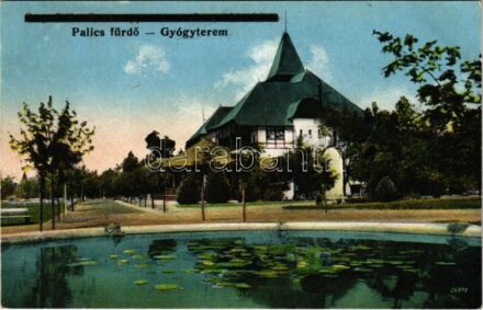 1943 Palics, Palic; Gyógyterem / spa, bath