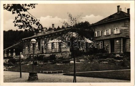 1942 Parád-gyógyfürdő, étterem