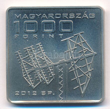 2012. 1000Ft 'MASAT-1, az első magyar műhold' MNB tájékoztatóval T:BU Adamo EM248