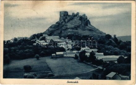 1933 Somoskő, vár / Hrad Somoska (Rb)