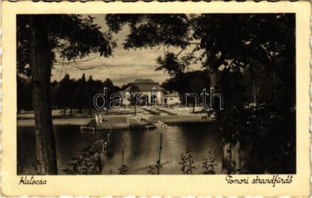 1939 Kalocsa, Tomori strandfürdő (EK)