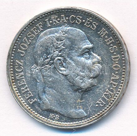 1912KB 1K Ag 'Ferenc József' T:1-,2 Adamo K5.1
