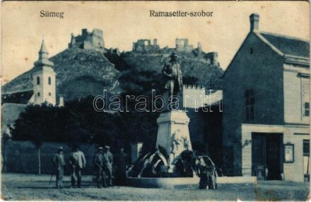 Sümeg, Ramasetter szobor, vár (fl)