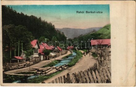 Rahó, Rachov, Rahiv, Rakhiv; Borkút utca / street