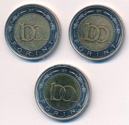 2002. 100Ft 'Kossuth' (3x) T:2 Adamo FOEM1