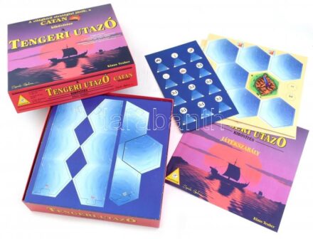 Piatnik Catan Telepesei - Tengeri utazó kiegészítő, teljes kiegészítő, magyar nyelven, használatlan, eredeti dobozában, szép állapotban.