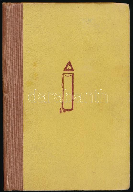 Fekete István: Tíz szál gyertya. Bp.,1948., Új Idők, 184 p. Második kiadás. Kiadói félvászon-kötés, kissé kopott borítóval. - Image 2