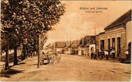Znióváralja, Klastor pod Znievom; Potravny spolok / üzlet / shop