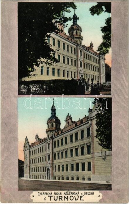 Turnov, Chlapecká Skola Mestanská a Obecná / boy school