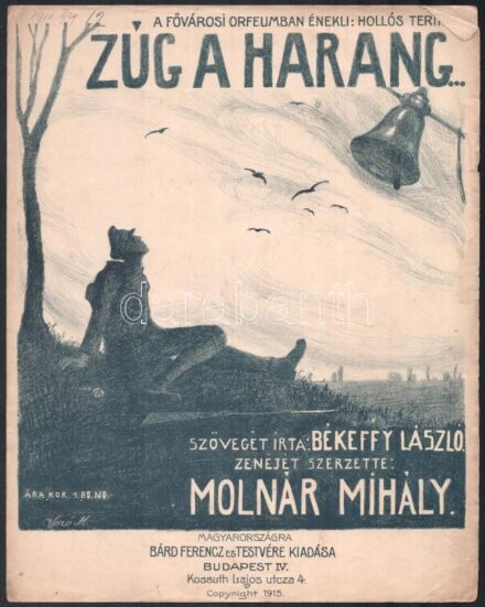 3 db kotta - Zúg a harang (Verő Margit grafikája), Darumadár ha elszáll, Katona nóták