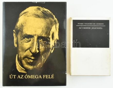 Pierre Teilhard de Chardin: Út az ómega felé. Válogatás Teilhard de Chardin műveiből. Ford.: P. Rezek Román OSB. Bp., 1980, Szent István Társulat. Kiadói kartonált papírkötés, kiadói papír védőborítóban. + Az emberi jelenség.