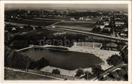 1937 Budapest XVI. Cinkota, strandfürdő