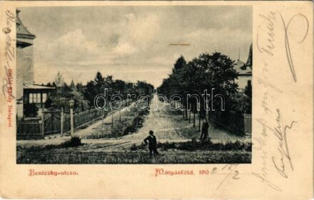 1902 Budapest XVI. Mátyásföld, Beniczky utca. Divald Károly