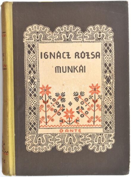 Ignácz Rózsa: Keleti magyarok nyomában. Regényes útirajz Biczó András rajzaival. Bp., 1941, Dante. Második kiadás. Kiadói félvászon-kötés, kissé sérült, kopott borítóval és gerinccel. 691. számú számozott példány, a szerző