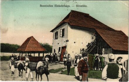 1908 Brod, Bosanski Brod; Bosnisches Einkehrhaus / Svratiste / Bosnian restaurant + 'K.UND.K.'