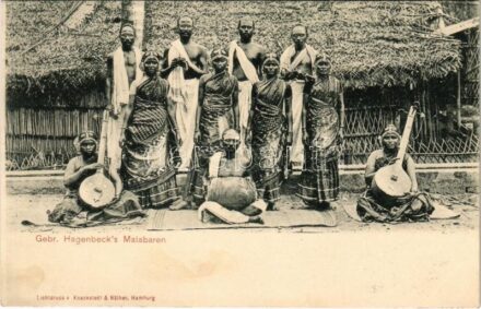 Gebr. Hagenbeck's Malabaren / African folklore