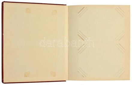 Postkarten - Képeslapalbum 200 férőhellyel / Postcard album for 200 postcards (20 cm x 25 cm)