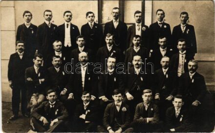 A Klinszkó féle dalárda / Hungarian man choir. photo