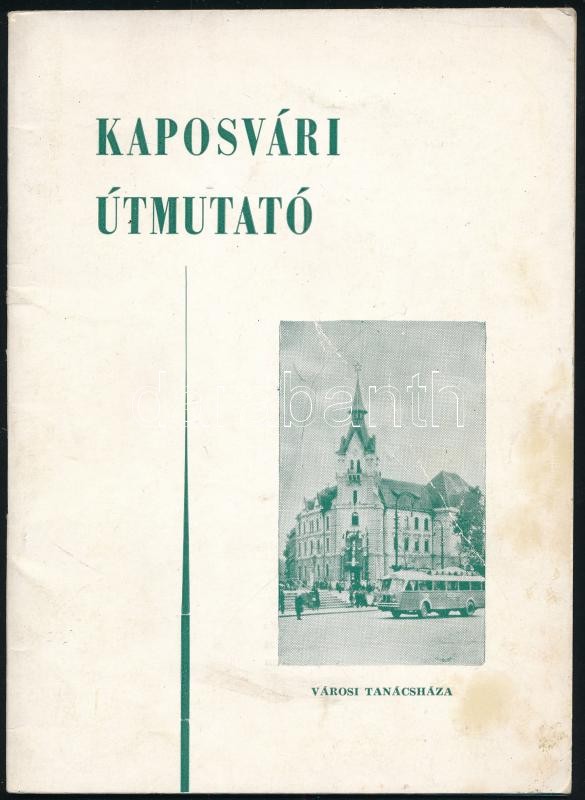 Pogány András: Ötvenhatban Kaposváron. Kaposvár, én.,Pethő-ny. Kiadói papírkötés. + Kaposvári útmutató. hn., én., nyn. Kiadói kissé foltos papírkötés. - Image 3