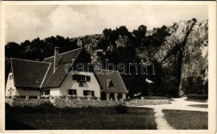 1939 Aggteleki cseppkőbarlang, Aggteleki turistaszálló és barlangbejárat