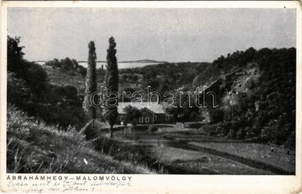 1942 Ábrahámhegy, Malomvölgy. Nádasdy János felvétele (EB)