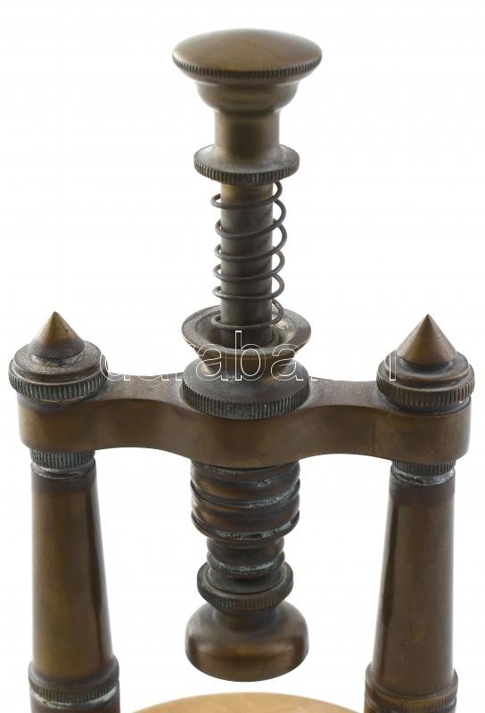 Réz golyónyomó, golyópréselő szerkezet 22 cm - Image 2