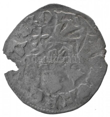1482-1490. Denár Ag 'I. Mátyás' (0,46g) T:2- rep. Hungary 1482-1490. Denar Ag 'Matthias I' (0,46g) C:VF cracked Huszár: 720., Unger I.: 566.j