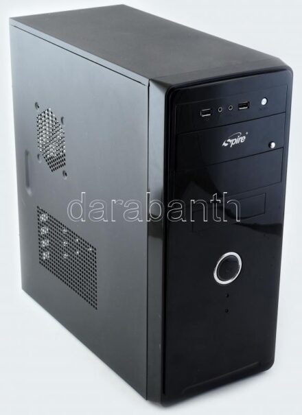 Használt számítógép. ASUS PH81M-K alaplap, Intel Core i5-4460 3.20GHz CPU, Kingstone 1x4GB DDR3 memória, Spire 420W táp, DVD író / olvasó, SSD vagy merevlemez nélkül!