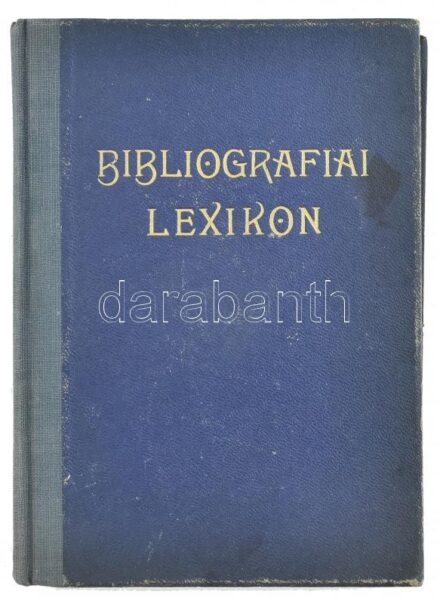 Bibliográfiai lexikon. A leggyakrabban előforduló görög és latin eredetű könyvtörténeti és bibliográfiai szakkifejezések kis szótára. Szerk.: Szolnoki Ernő. Az előszót írta: Dr. Fitz József. Bp., 1943, Vörösváry, 127 p.