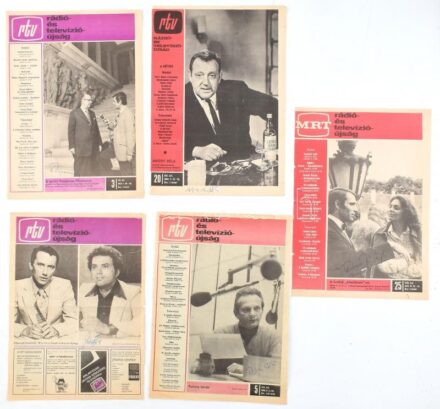 6 db aláírás - Petress István, Rózsa György, Radnóti László, stb.