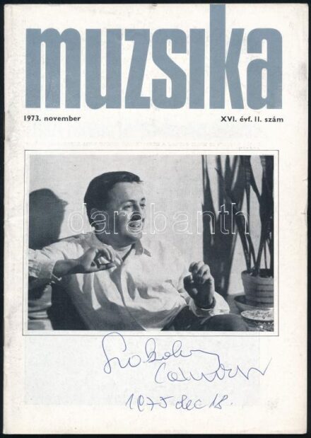 Szokolay Sándor, Bernáth Aurél, stb. aláírása